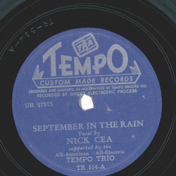 Nick Cea ? September In The Rain / So Easy To Remember