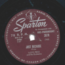 Lloyd Price And His Orchestra ? Just Because / Why