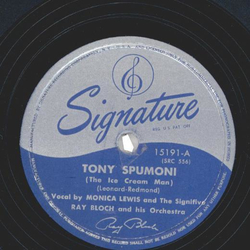 Monica Lewis With Ray Bloch And His Orchestra ? The...