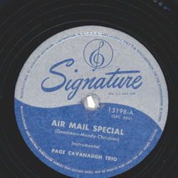 The Page Cavanaugh Trio ? Air Mail Special / Fish And Chips