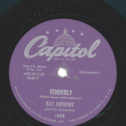 Ray Anthony And His Orchestra ? Tenderly / Autumn Nocturne