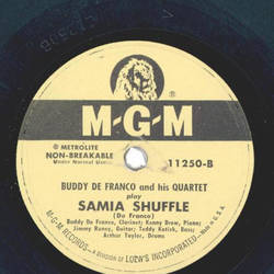 Buddy De Franco And His Quartet* ? Get Happy / Samia Shuffle