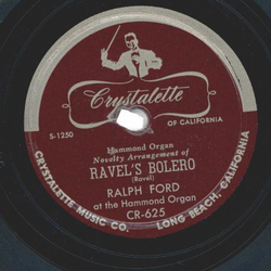 Ralph Ford ? Ravels Bolero / Frenesi