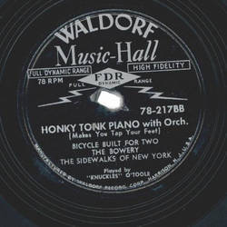 Loren Becker / Knuckles oToole - Daniel Boone / Honky tonk piano