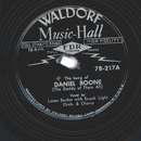 Loren Becker / Knuckles oToole - Daniel Boone / Honky...