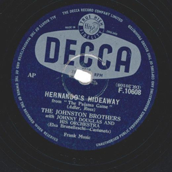 The Johnston Brothers - Hernandos Hideaway / Hey there