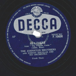 The Johnston Brothers - Hernandos Hideaway / Hey there