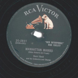 Henri Ren� And His Orchestra ? Manhattan Mambo / Please, Please