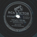 Don Cornell ? That Old Feeling / Was That The Human Thing...