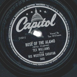 Tex Williams And His Western Caravan ? Rose Of The Alamo...