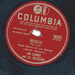 Jan Garber And His Orchestra ? Bedelia / Hindustan