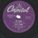 Kay Starr ? Oh Babe / Everybodys Somebodys Fool
