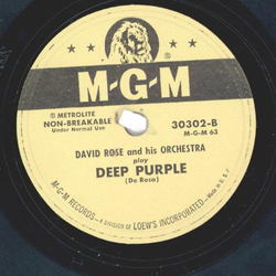David Rose - Moon of Manakoora / Deep Purple