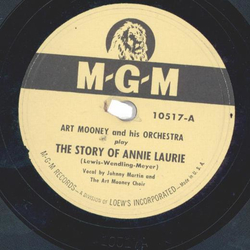 Art Moony And His Orchestra ? The Story of Annie Laurie /...