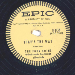 The Four Coins ? Promises, Promises / Thats The Way