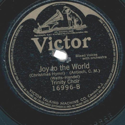 Trinity Choir - Oh, Come all ye faithful / Joy to the world