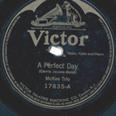 McKee Trio - A perfect day / Mother Machree
