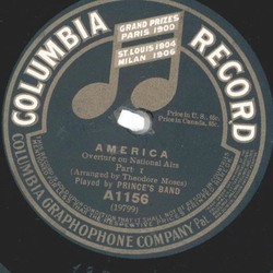 Princes Band ? America (Overture On National Airs)