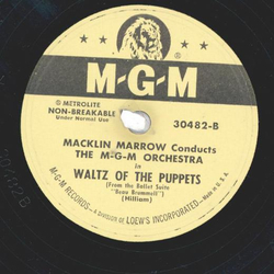 Macklin Marrow - Faithfully Yours / Waltz Of The Puppets