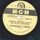 Macklin Marrow - Faithfully Yours / Waltz Of The Puppets