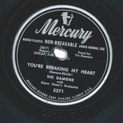 Vic Damone With Glenn Ossers Orchestra ? Youre Breaking...