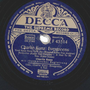 Charlie Kunz - Evergreens Teil 1 / Teil 2