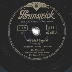 Ella Fitzgerald - Air Mail Special / Ding Dong Boogie