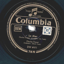 Charles Trenet - La Mer / Da la fenetre den haut