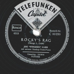 Joe Fingers Carr mit seinem Honkey-Tonk-Piano - Rockys...