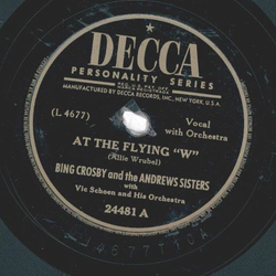 Bing Crosby And The Andrews Sisters With Vic Schoen And...