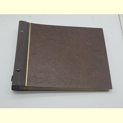 Schellackplattenalbum 25cm (10) rotbraun